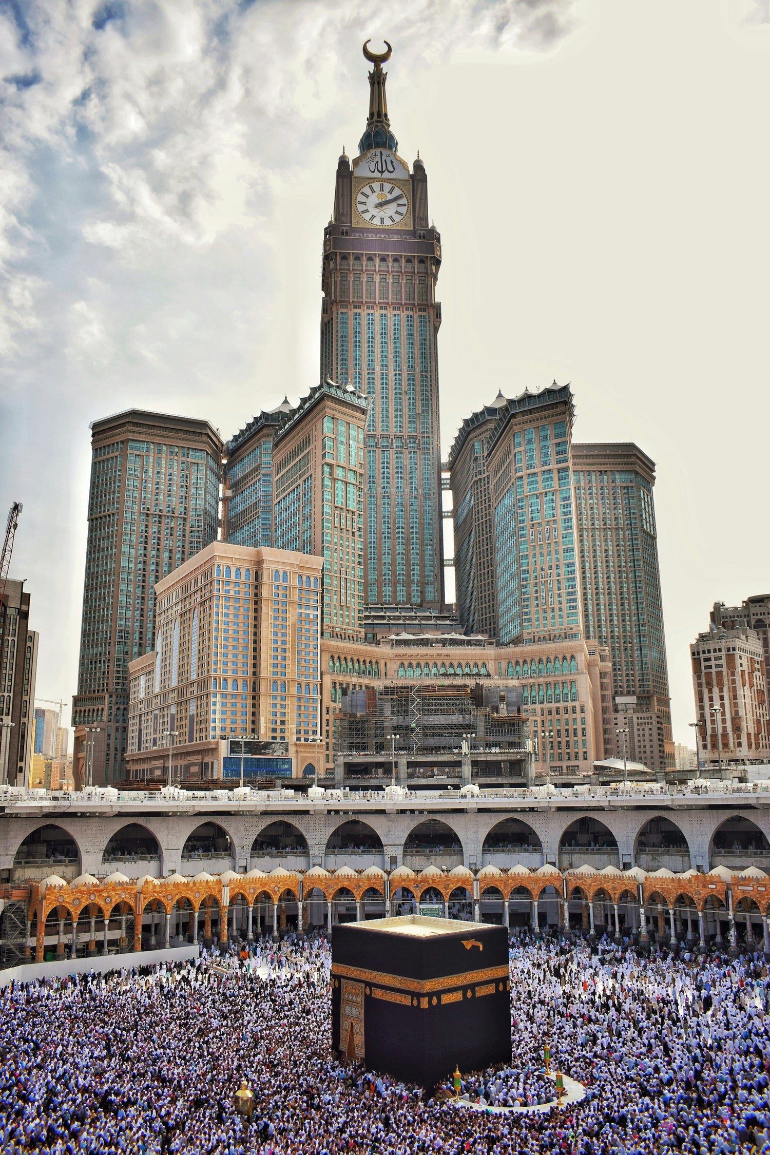 Masjid al-Haram et la Kaaba à Makkah